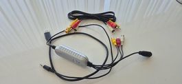 USB Video Grabber VHS Capture mit Cinch & S-Video
