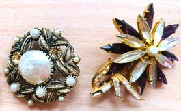Lot de bijoux fantasies approx.15 pièces/ Fantasy-Schmuckset
