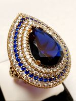 Vintage Ring Silber 925 Grösse 59