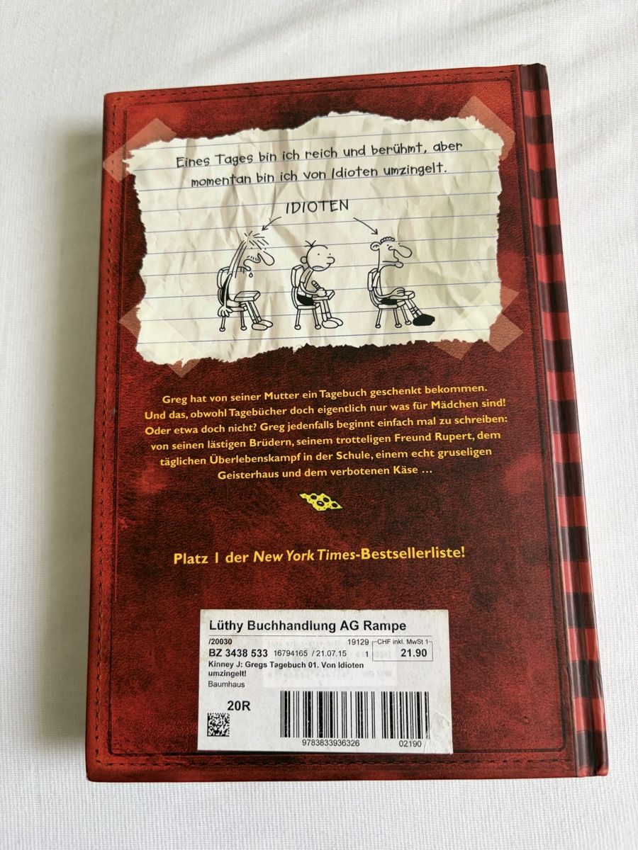 Bücher: Gregs Tagebuch - Von Idioten umzingelt! – Neu (gemäss Beschreibung) aus Zug von alex___4 1