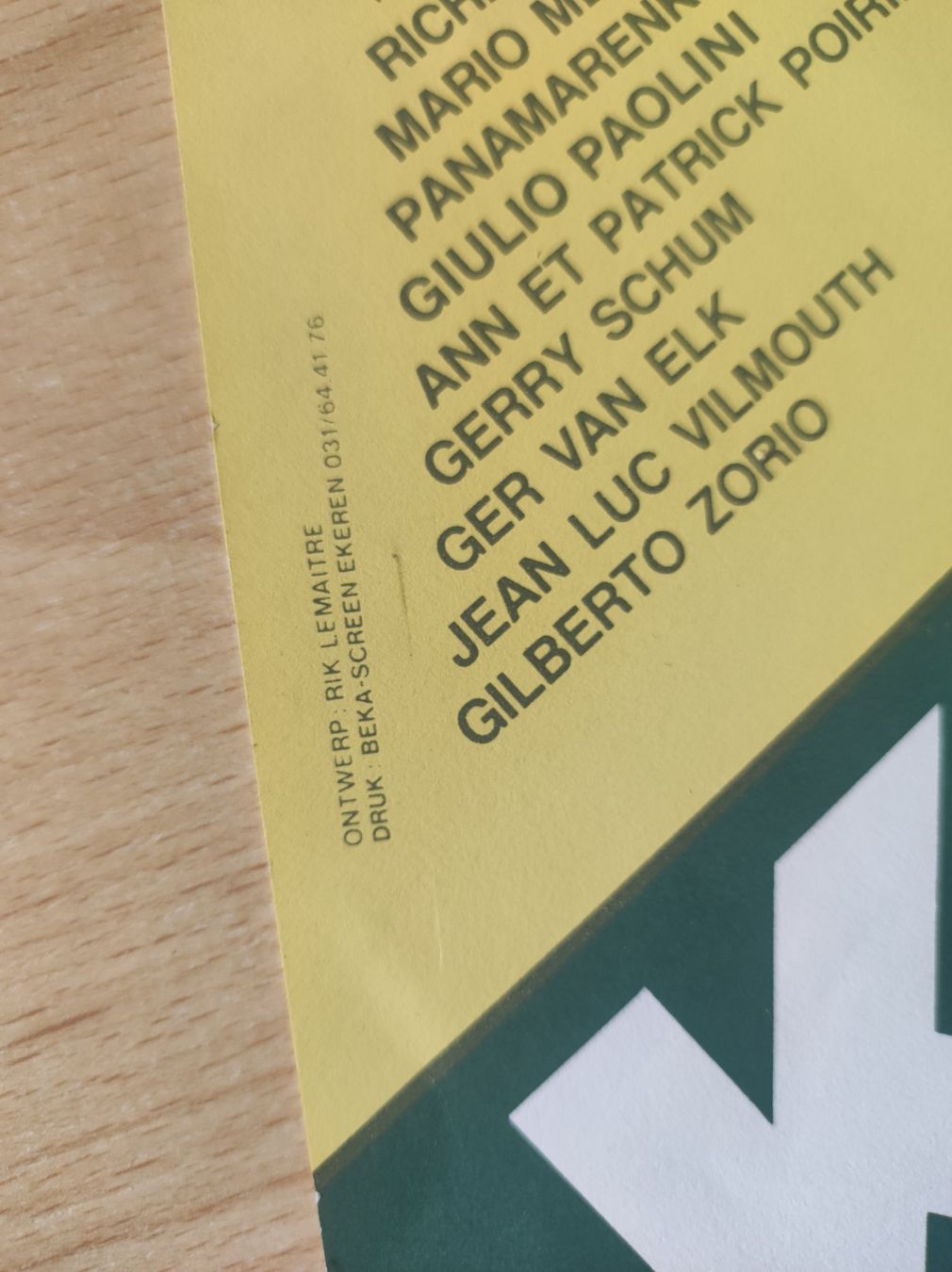 Foto & Immagini: PLAKATE - JOSEPH BEUYS - KUNST IN EUROPA – Usato da Goldach venduto da Gaip 7