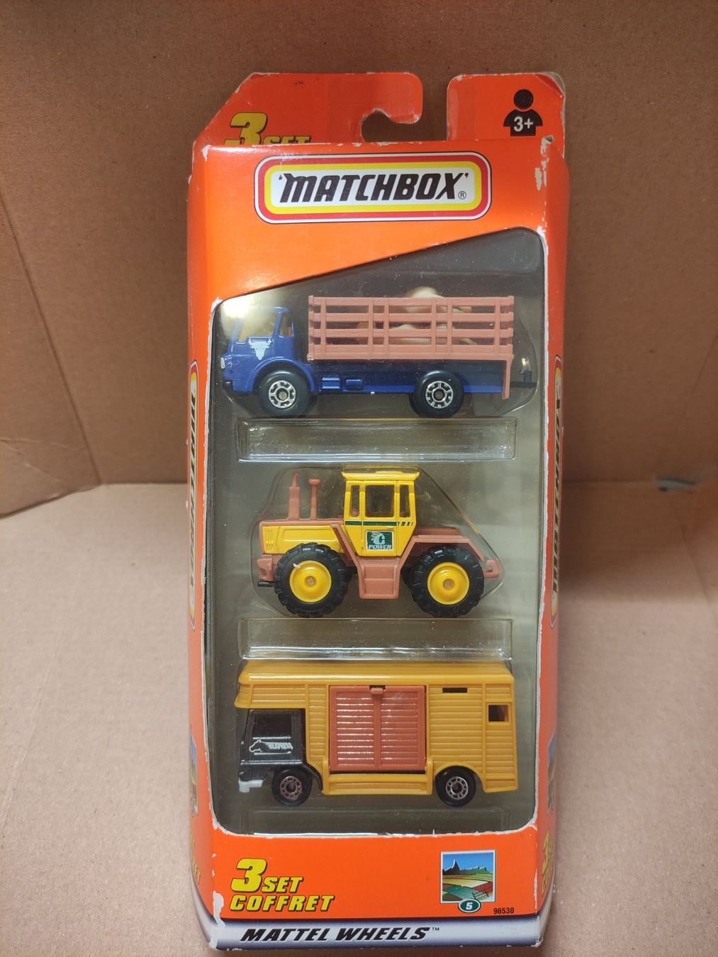Matchbox Modellini d'auto: Matchbox - 3-Pack Farm - ca. 1999 – Nuovo (secondo la descrizione) da Basel venduto da hotwheeler70