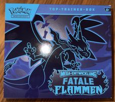 Pokemon Top-Trainer-Box Fatale Flammen Leer