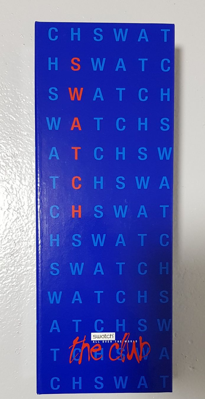 Swatch Orologi: Uhr Swatch FLIPPED OUT SUFZ101 Neu 2003 – Nuovo e nell'imballaggio originale da Bremblens venduto da Storetech 1