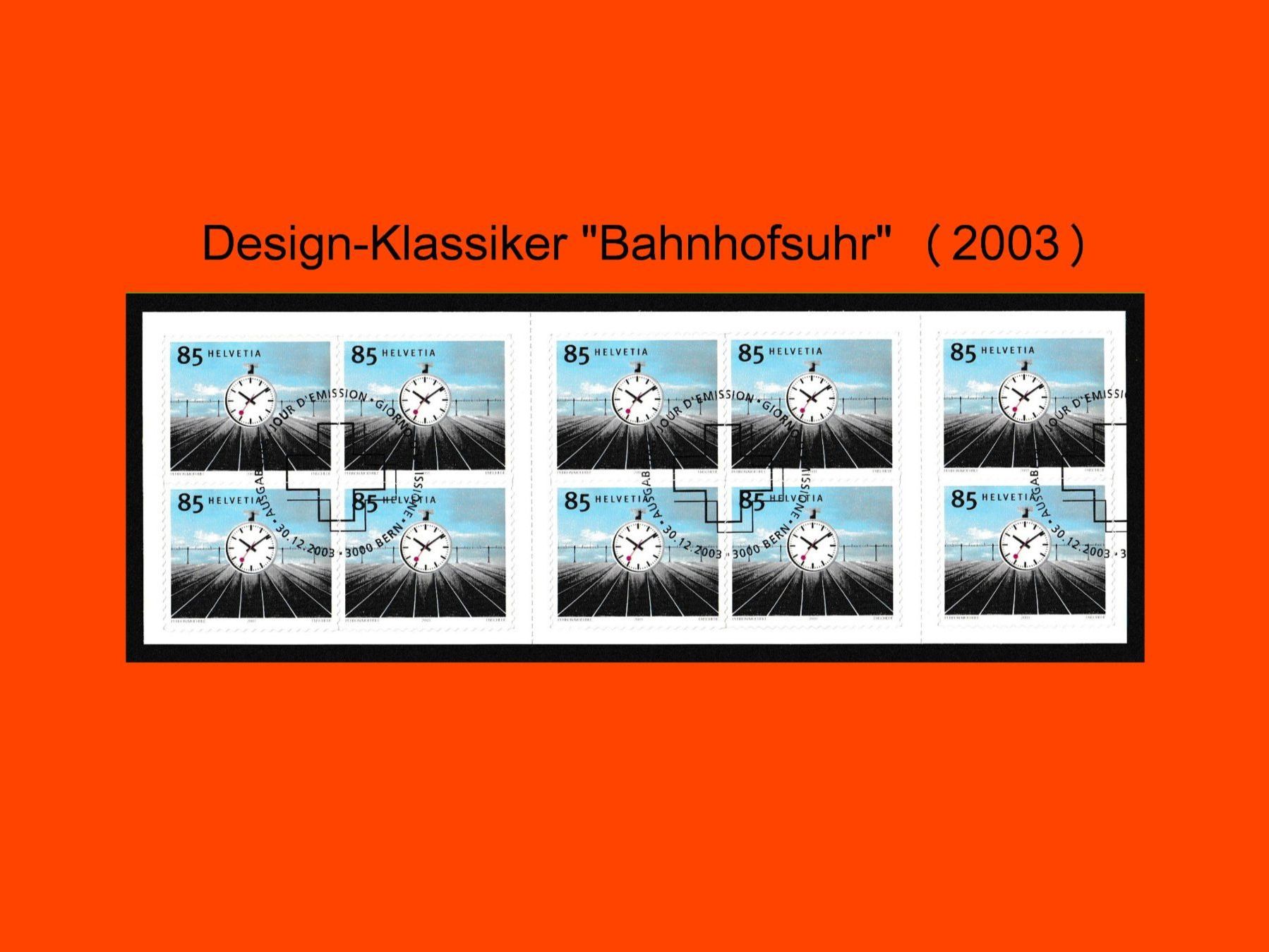Tutti i francobolli: Design-Klassiker Schweiz "Markenhefte" (2003) – Nuovo (secondo la descrizione) da Dübendorf venduto da Jumbo1990 2