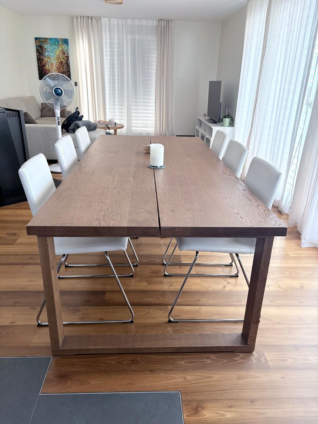 Ikea Set di tavolo e panche: Ensamble table à manger et chaises (6) – Usato da Pully venduto da rey_k9y9