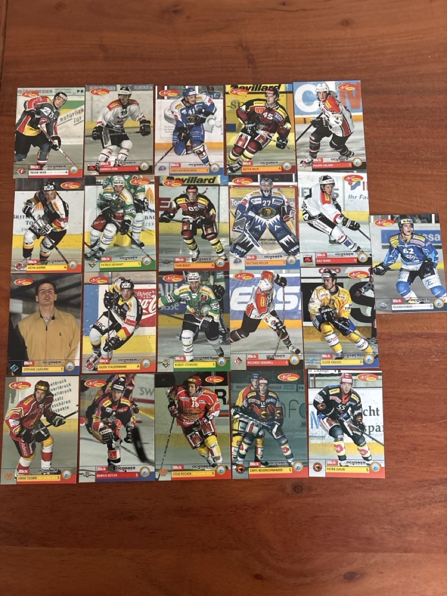 Carte collezionabili: Eishockey Sammelkarten – Usato da Lachen SZ venduto da DaveHelbling 1