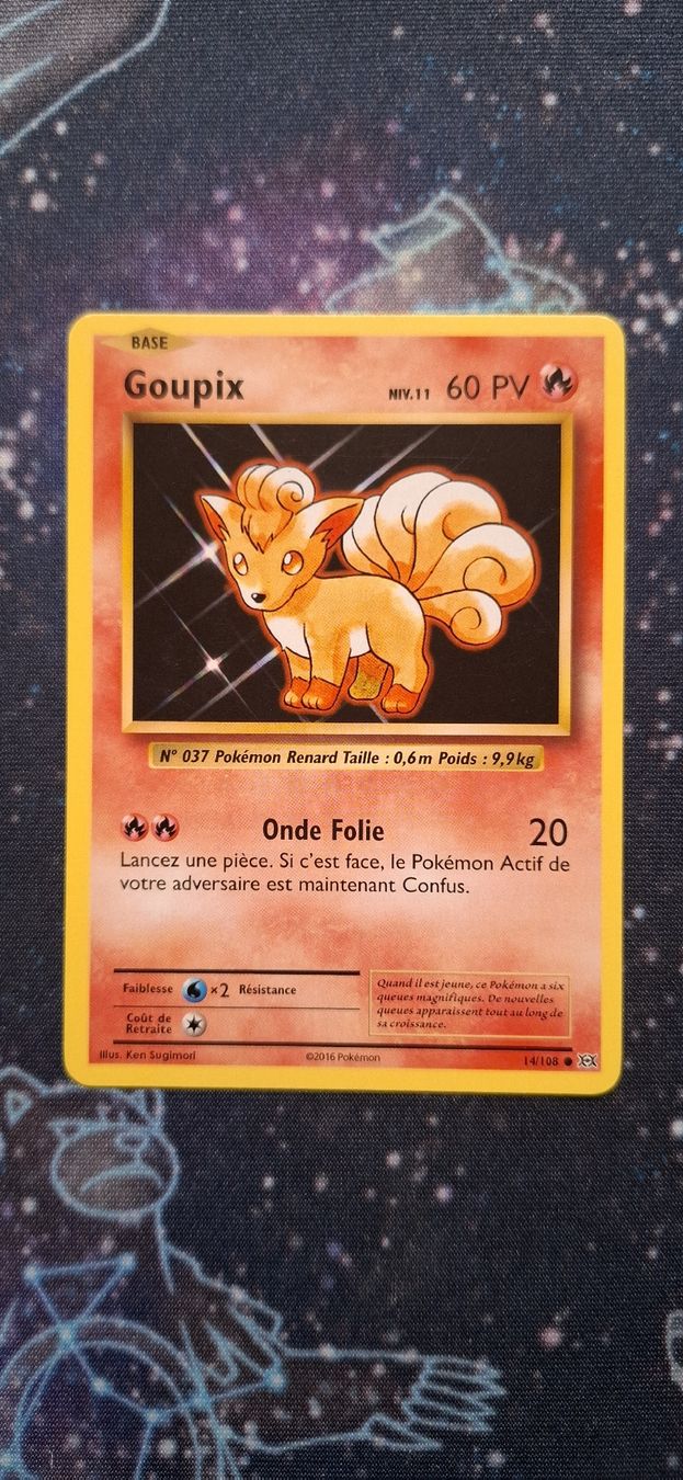 Pokémon Carte collezionabili: Goupix 14/108 - Evolutions FR – Usato da Petit-Lancy venduto da Kara_TCG 1