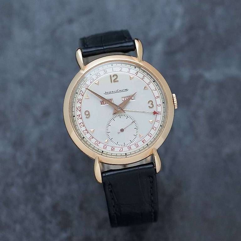 Orologi: Jaeger LeCoultre Triple Calendar, ref. 2721, from 1943 – Usato da Lausanne venduto da inf_dft9
