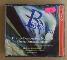 Beethoven / Vracheva - Piano Concertos Nos. 1-5 (3 CDs) -F18