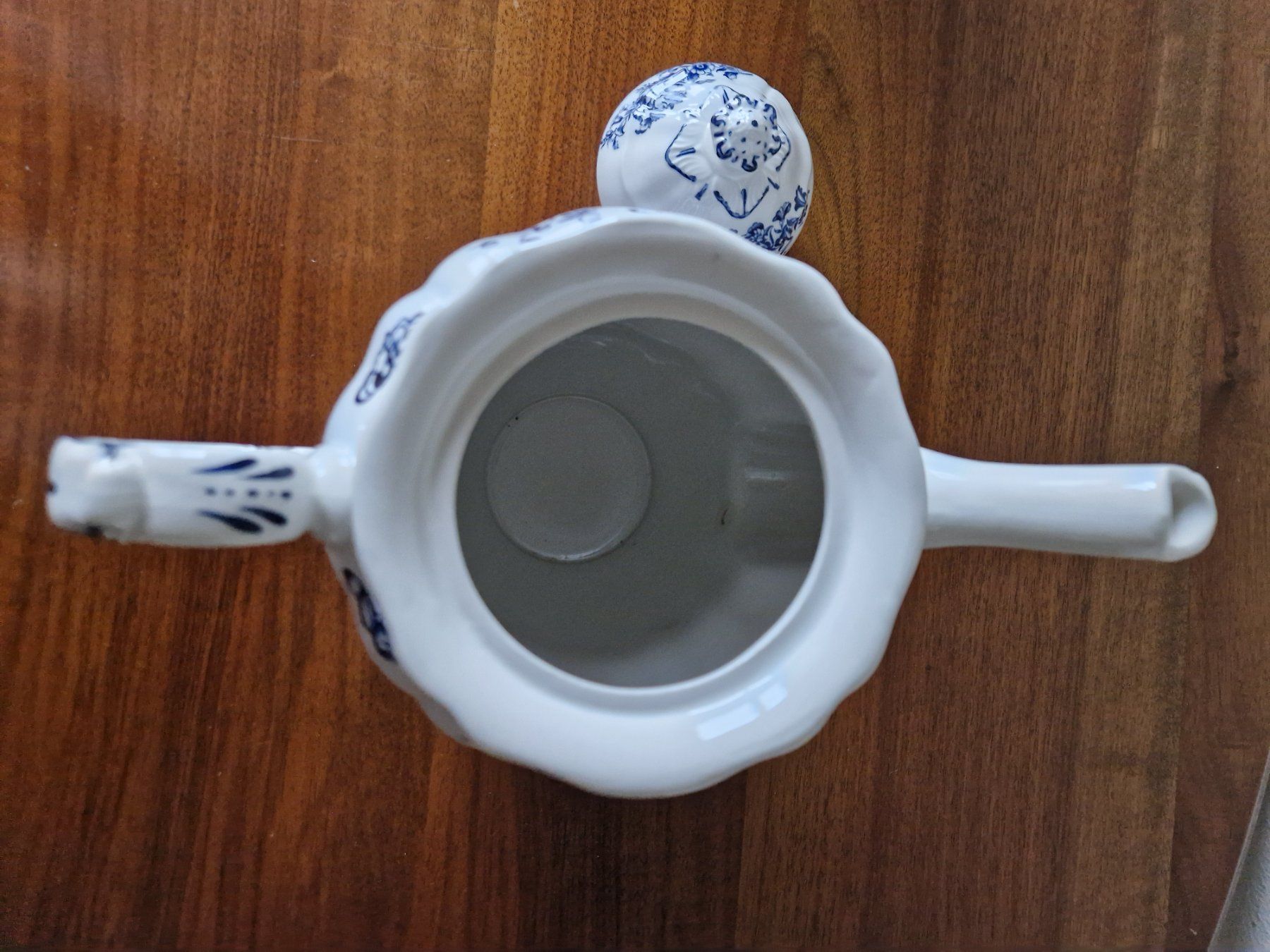 Teekannen: Tee und Kaffeekanne / Peony/ England – Gebraucht aus Bern von Antikbatik 2