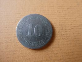 Dt. Reich 1874 C, 10 Pfennig