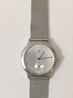 Coole Calvin Klein Damenuhr mit Milanaise-Armband.