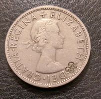 Seltene 2 Schilling Münze von 1955 - mit Fehlprägung