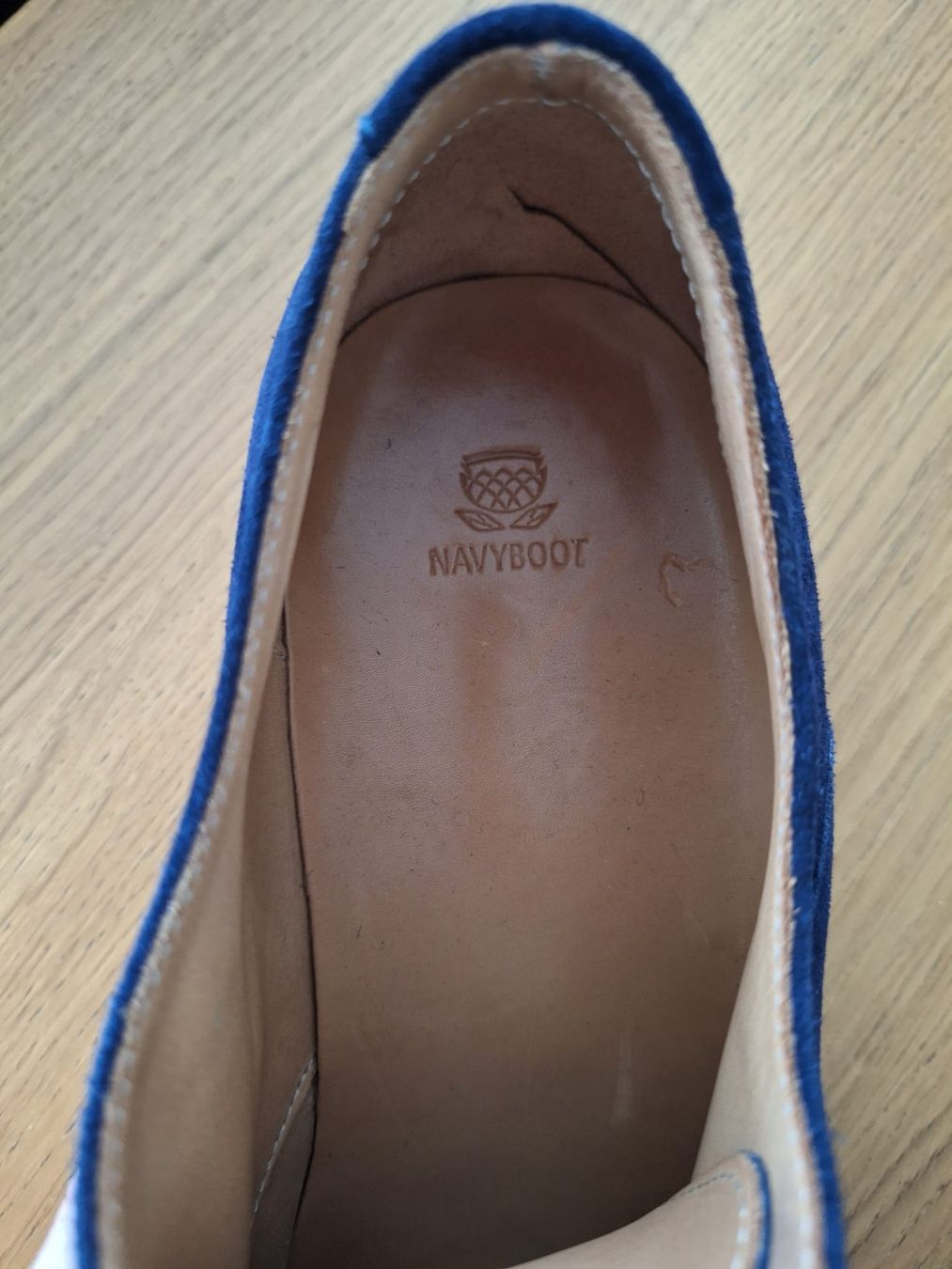 Navyboot Scarpe da uomo: Navyboot Wildlederschuhe – Usato da Wollerau venduto da _2kp5 5