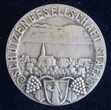 Medaillen: Schützengesellschaft Stäfa Herbstschiessen - D = 50mm vers. – Neu (gemäss Beschreibung) aus Luzern von Horoskop1 3