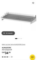 KUNGSFORS Abtropfgestell aus Edelstahl, wie neu, Sommeran...