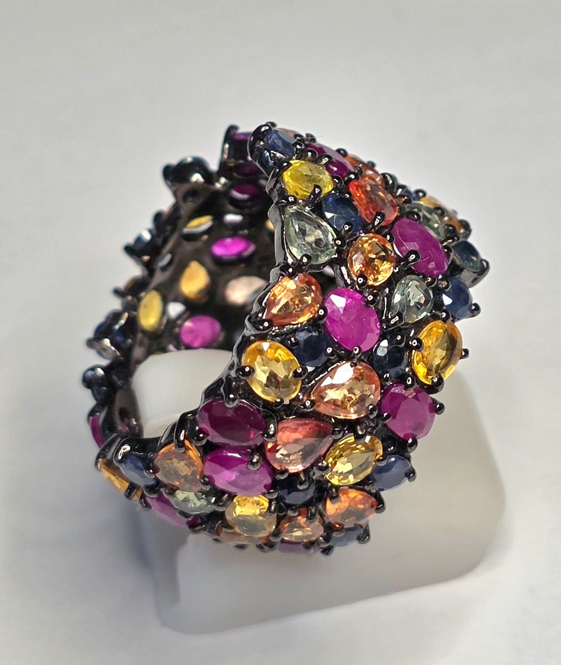 Bagues: Safir Rubin Eternity Fingerring – Neuf (Voir description) à Zürich par adriben 9