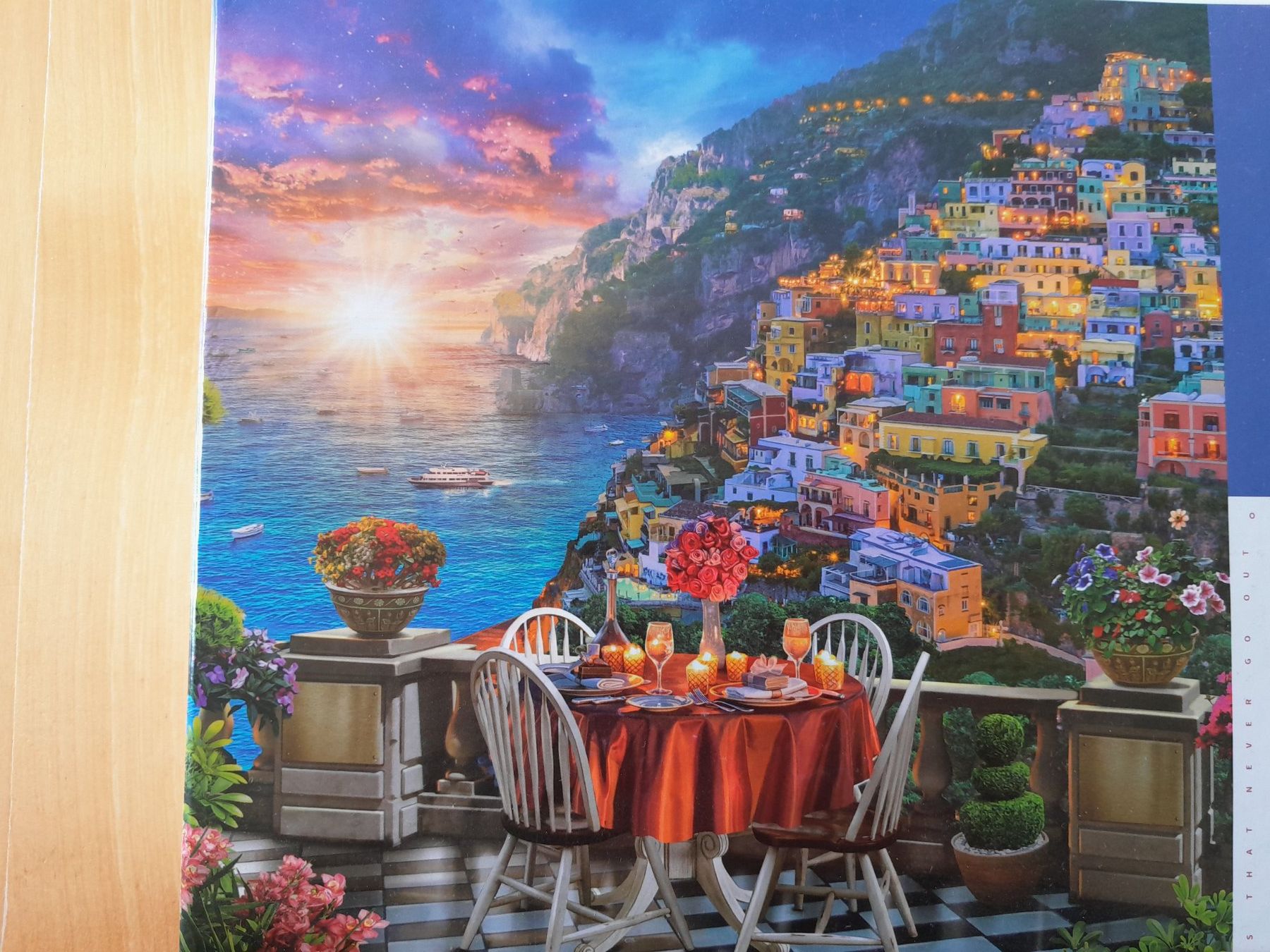 Puzzle: Puzzle Lavievert 5 Terres 1000 – Usato da Charmey (Gruyère) venduto da Laulau.sansan 1