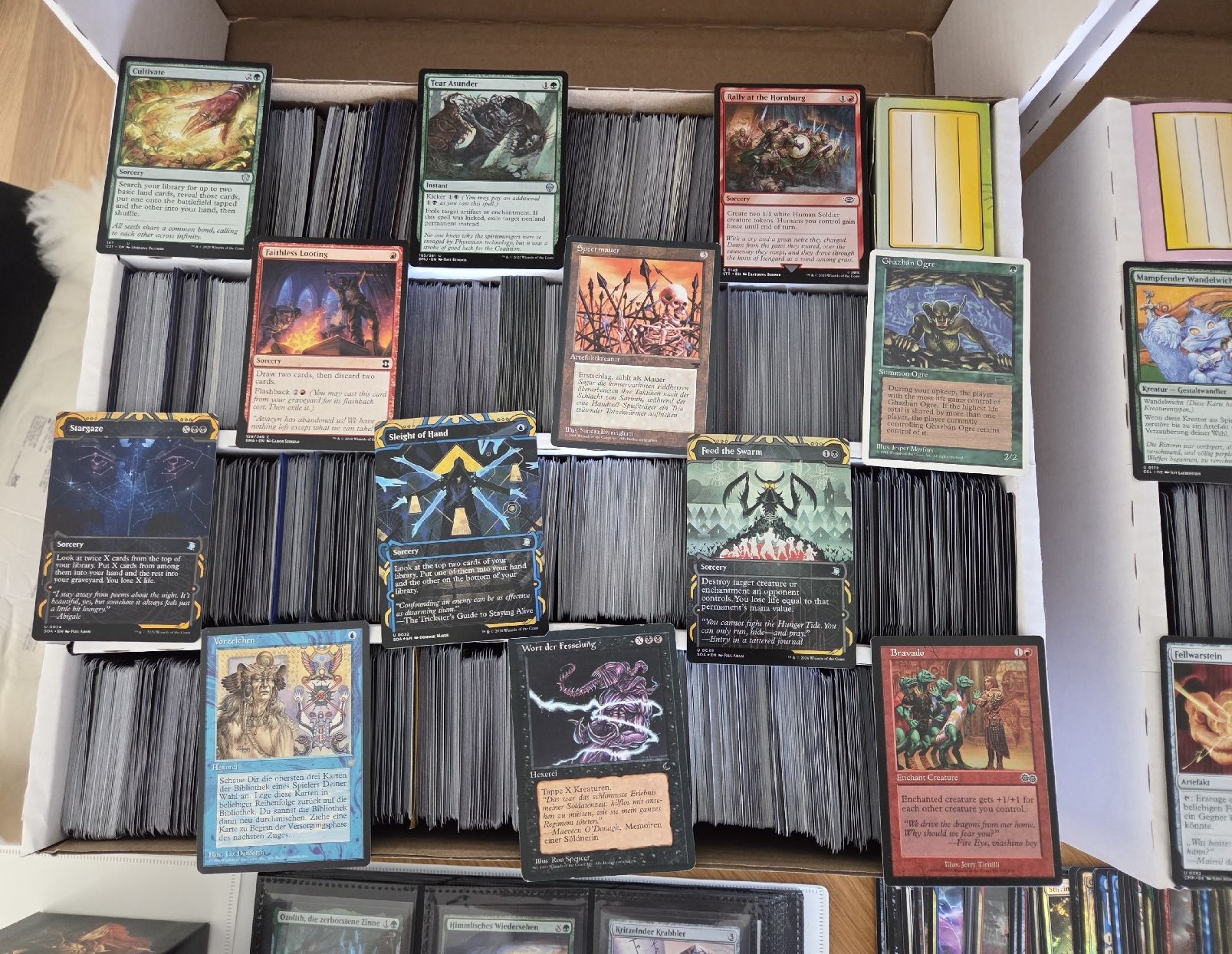 Magic The Gathering Carte collezionabili: Magic the gathering collection - mtg Sammlung 15kg + binder  – Nuovo (secondo la descrizione) da Basel venduto da _Mace_ 1