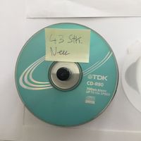 CD- R80 Rohlinge 43 Stk. Neu