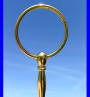 ETAGEREN STANGEN Shabbyring gold für eine 2-lagige Etagere