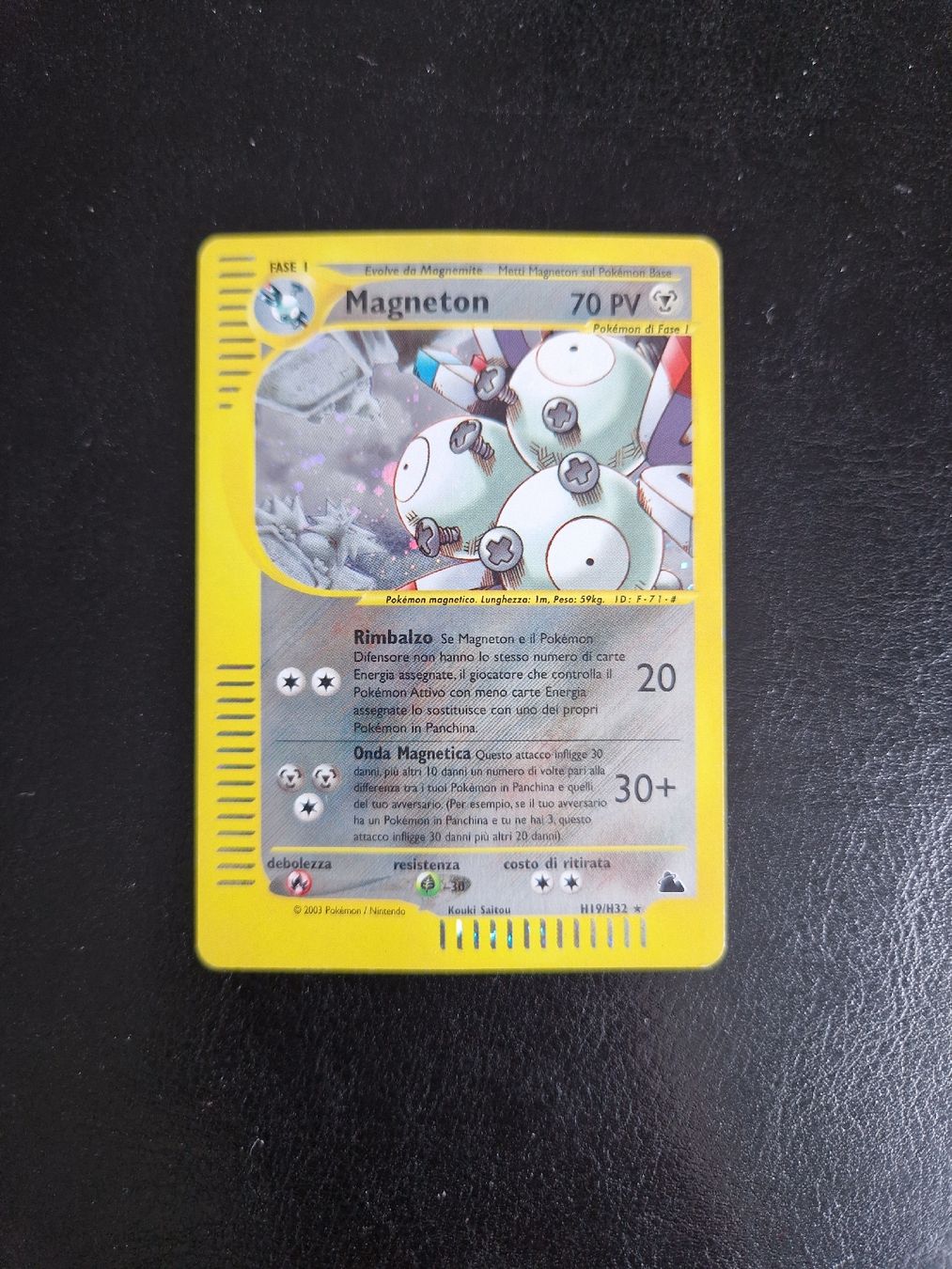 Pokémon Carte collezionabili: Magneton Skyridge  – Nuovo (secondo la descrizione) da Giubiasco venduto da MrGru1992