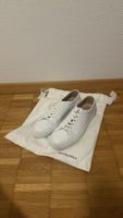 Weisse Ledersneaker Suitsupply