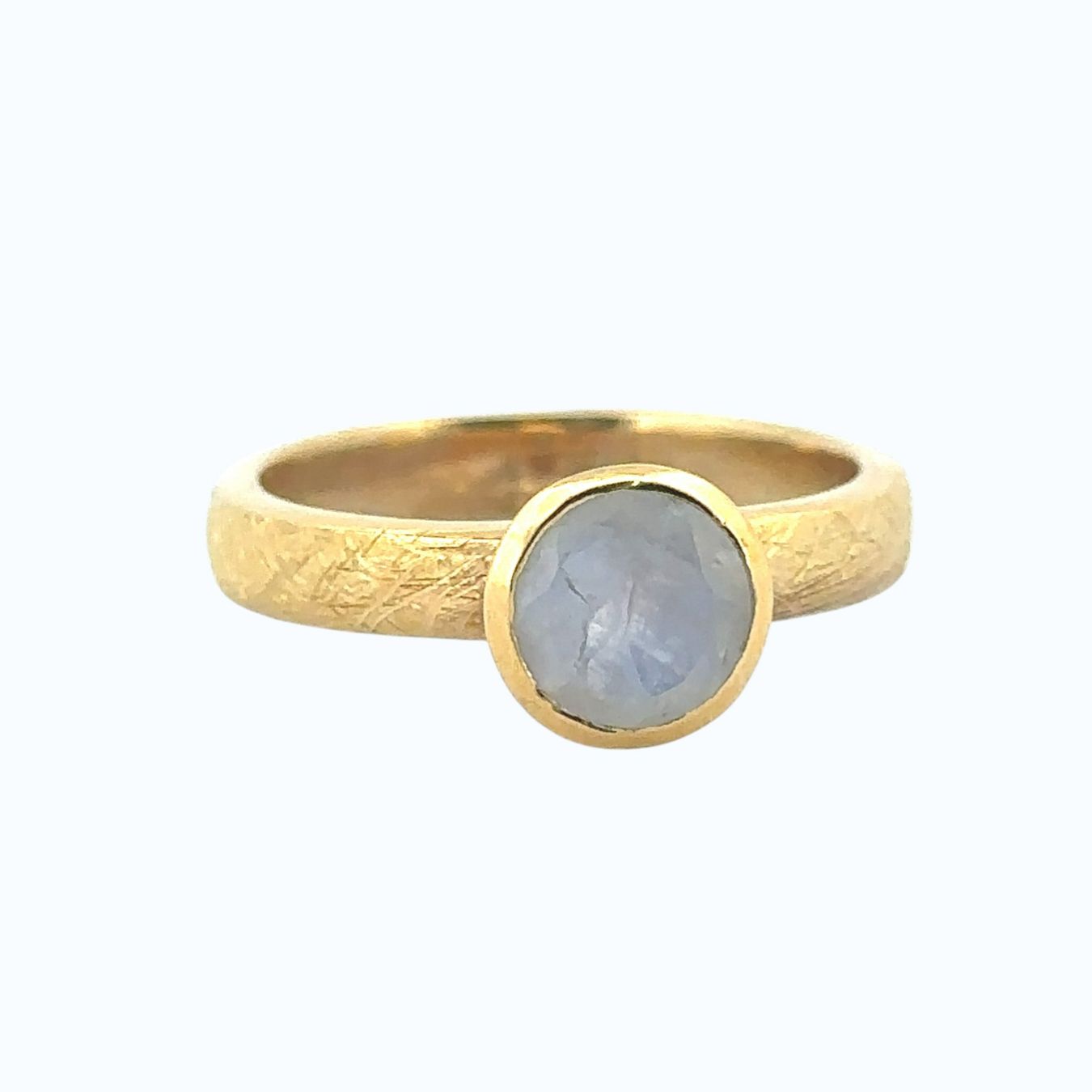 Olga Ribler Anelli: Feiner Ring 925 Sterling Silber mit Mondstein Grösse 58 – Nuovo (secondo la descrizione) da Luzern venduto da Schmuckoutlet 5