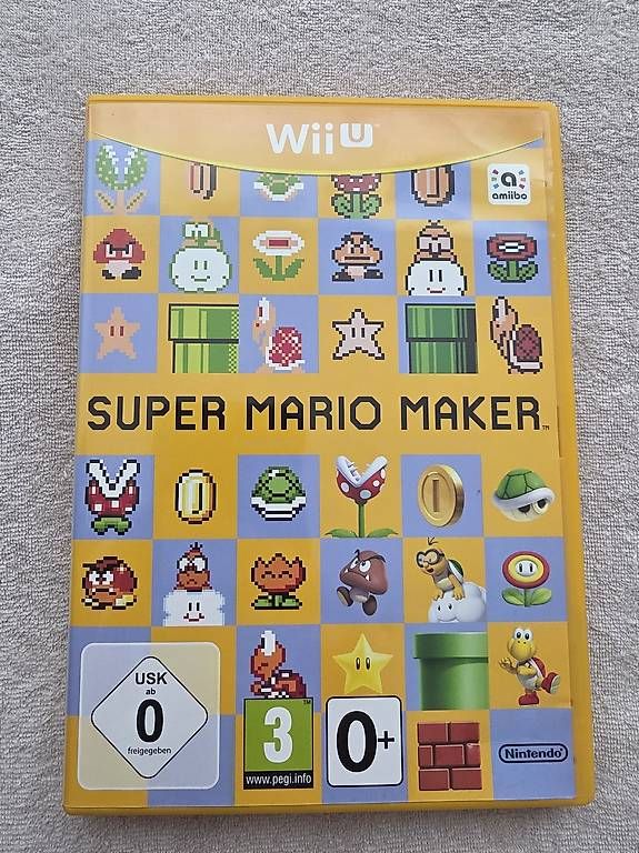 Nintendo Giochi: Super Mario Maker für Nintendo Wii U – Nuovo (secondo la descrizione) da Baar venduto da Xmau