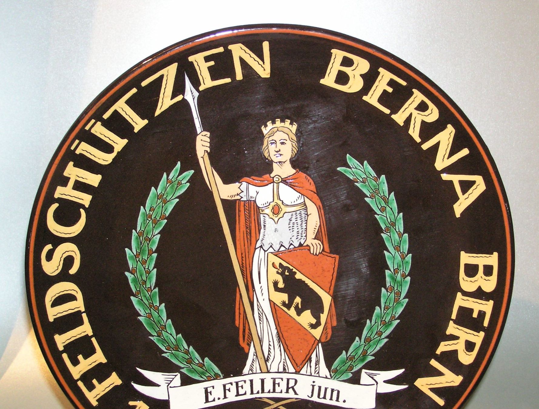 Altre raccolte & rarità: ADOLF SCHWEIZER JUBILÄUMS SCHÜTZENTELLER BERN 1904 - 1929 – Usato da Grenchen venduto da Antique-hunter 1