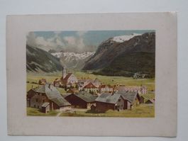 Engelberg kolorierter Druck A. Schiesser