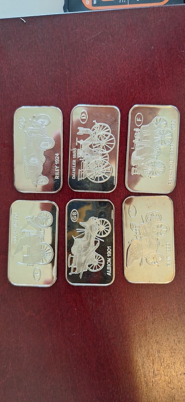 Métaux précieux: 6 Unzen 999 feinsilber Nr 9 – D'occasion à oberaach par osterloh_antik