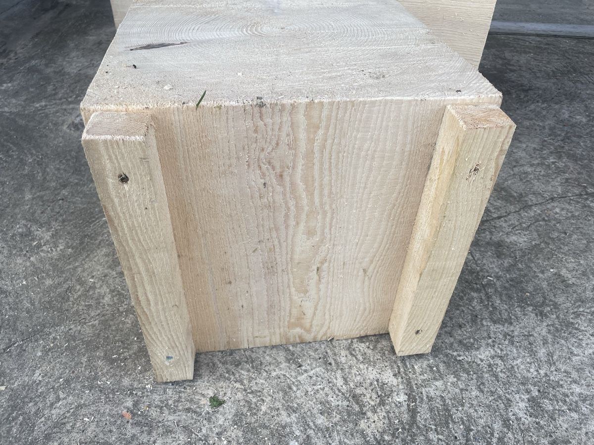 Sgabelli: Hocker / Stuhl aus vollem Holz – Usato da Au TG venduto da and_k8st 4