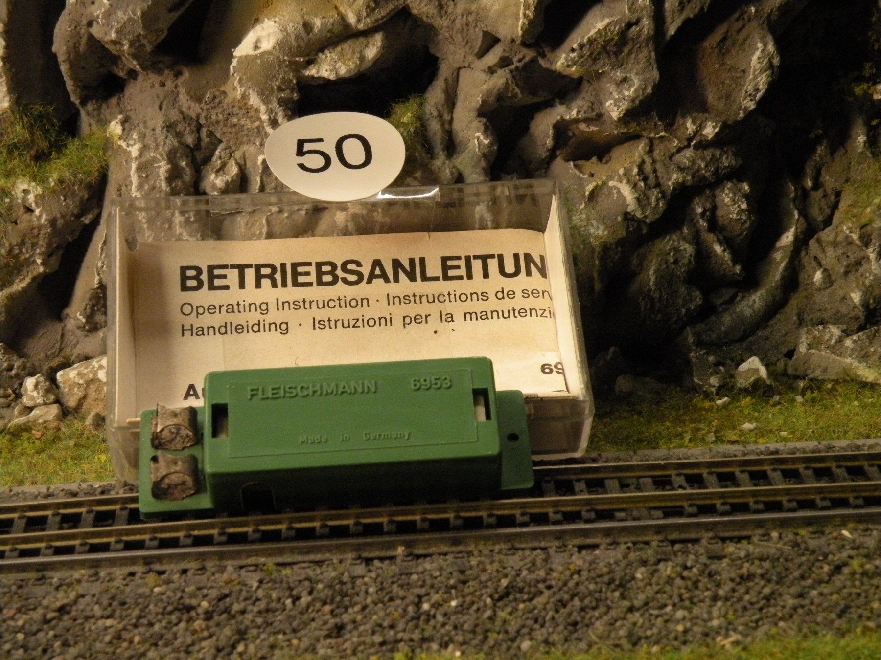 Fleischmann Modellini di ferrovie: Fleischmann Aufenthaltsschalter (50) – Usato da Steffisburg venduto da loki36