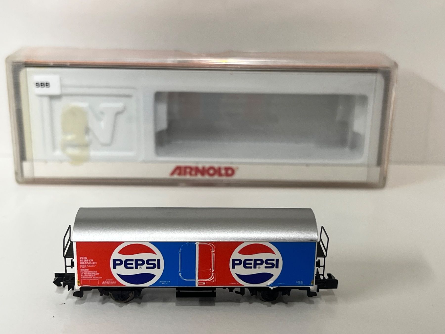 Arnold Modellini di ferrovie: Spur N Pepsi Arnold – Usato da Geroldswil venduto da TopTrain54 1