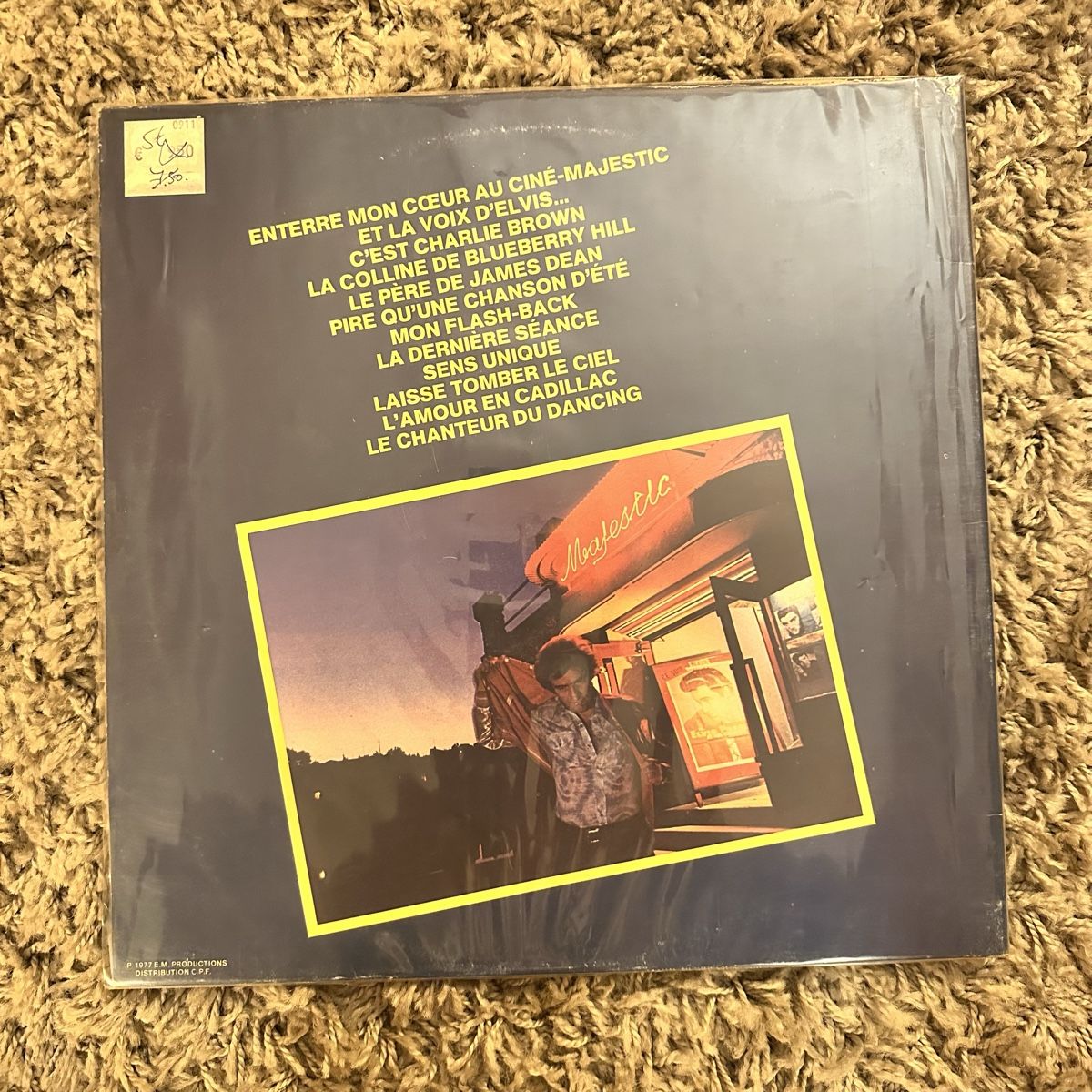 Dischi in vinile: Eddy Mitchell - La Dernière Sèance LP – Usato da Viganello venduto da md__2rd2 1
