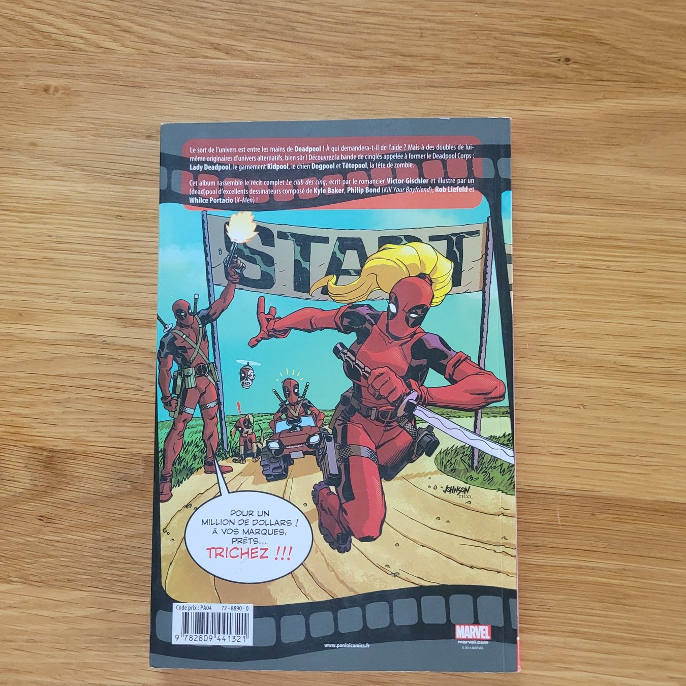 BD: BD Marvel Saga Deadpool Corps Le Club Des Cinq – D'occasion à Biel/Bienne par Destockweb 5
