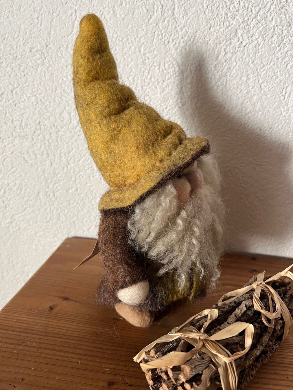 Figuren: Filz Zwerg Waldorf – Neu (gemäss Beschreibung) aus Arboldswil von  1