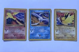 Pokemon Karte Lavados Arktos Zapdos Wizards Black Star Promo