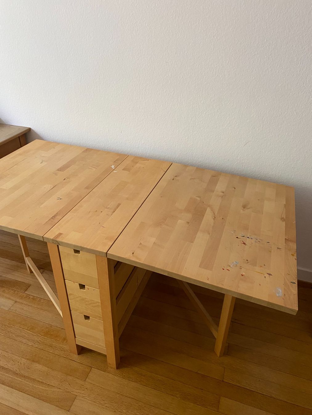 Ikea Tables: Klapptisch aus Birke mit 6 Schubladen – D'occasion à Basel par jeb_c2vd 8