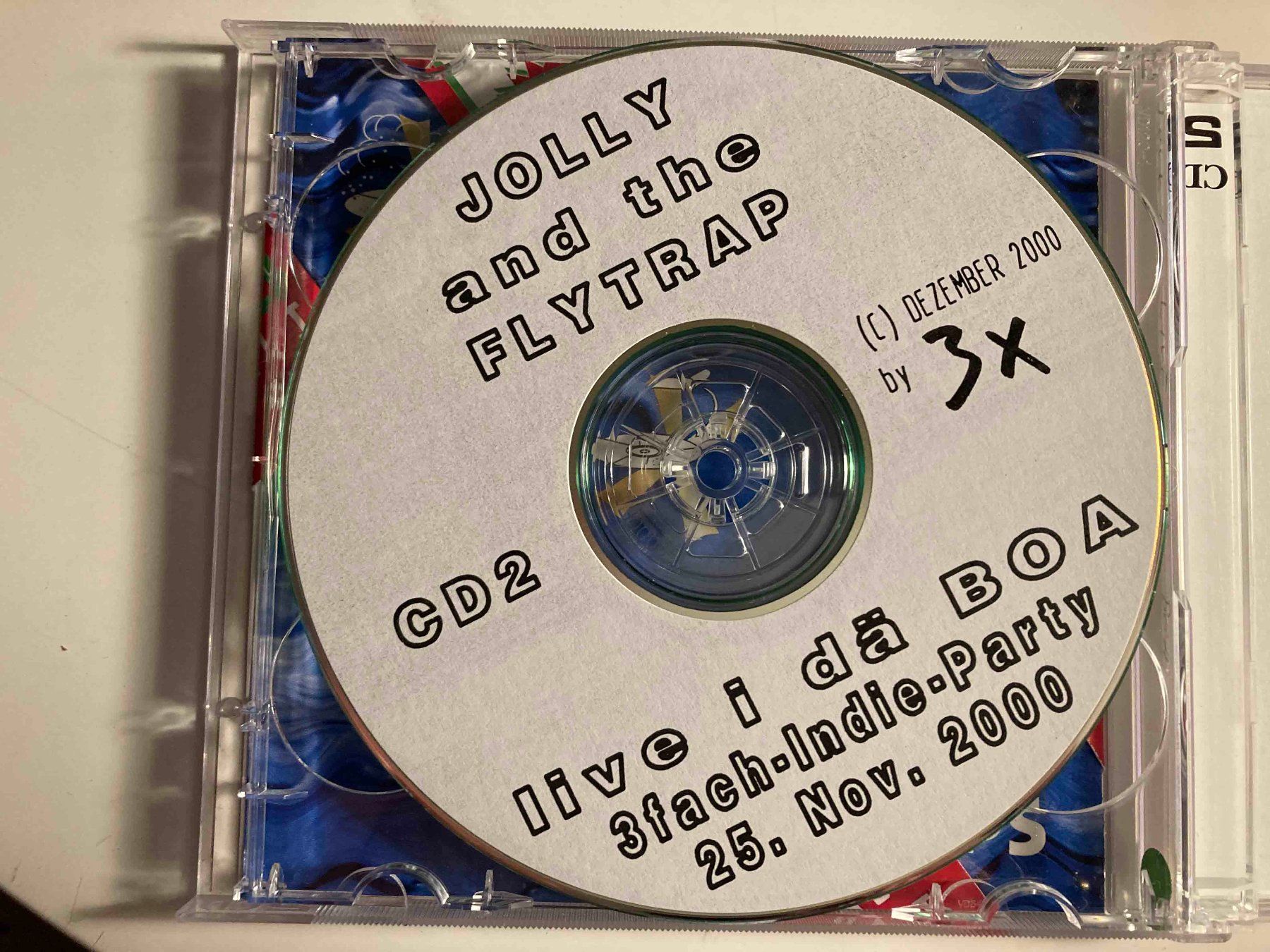 CD: Jollly & the Flytrap-Live Boa, Luzern-Master CDr unreleased – Usato da Luzern venduto da Needful_Things 4