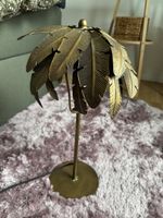 Tischlampe Lampe Nachttischlampe Palme tropical Metall
