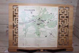 Stadtplan/Flyer St. Gallen 1953