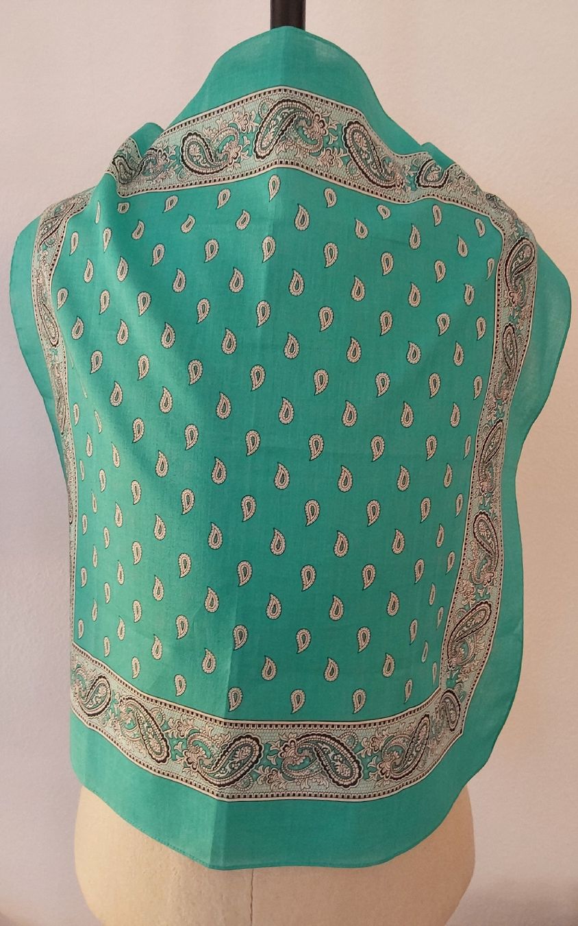 Foulards & écharpes: Original Glarner Tüechli türkis Baumwolle neu – Neuf avec emballage d'origine à Köniz par scopello12 1
