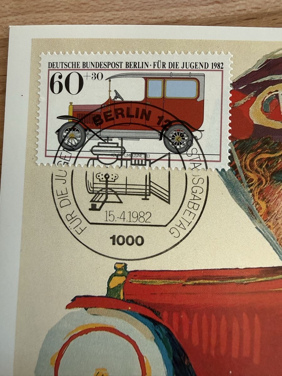 Alle Briefmarken: Maximumkarte 1982 – Gebraucht aus Grenchen von Bastet007 2