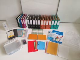 🤩560 STK BÜRO-SET: ROTHO, LEUCHTTURM 1917, ORDNER, HEFTE &