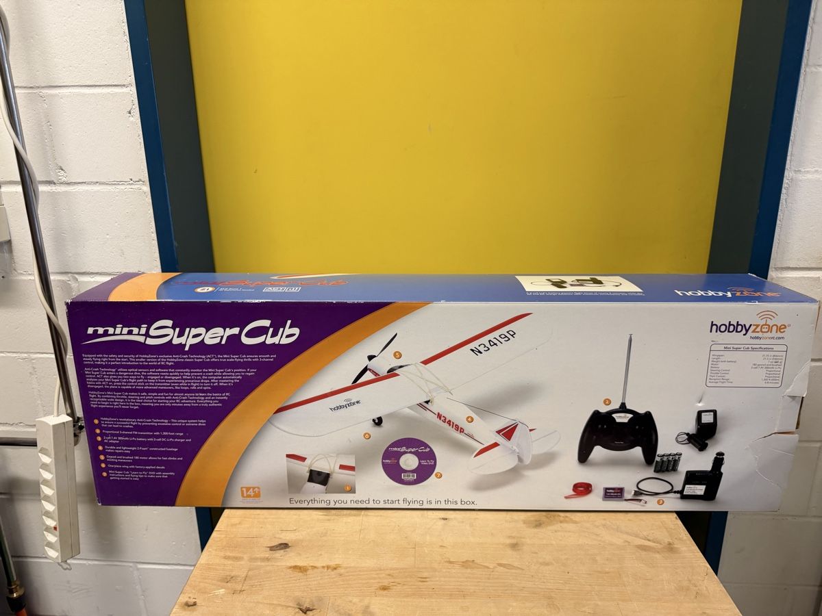 Modellbausätze & Standmodelle: HobbyZone Mini Super Cub - Anfängerfreundliches Flugzeug! – Neu und originalverpackt aus Strengelbach von RaenAntikDesign 4