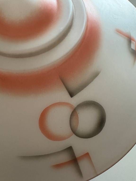 Lampadari & plafoniere: Art Deco Glas Deckenleuchte – Usato da Derendingen venduto da ArtDeco61 2
