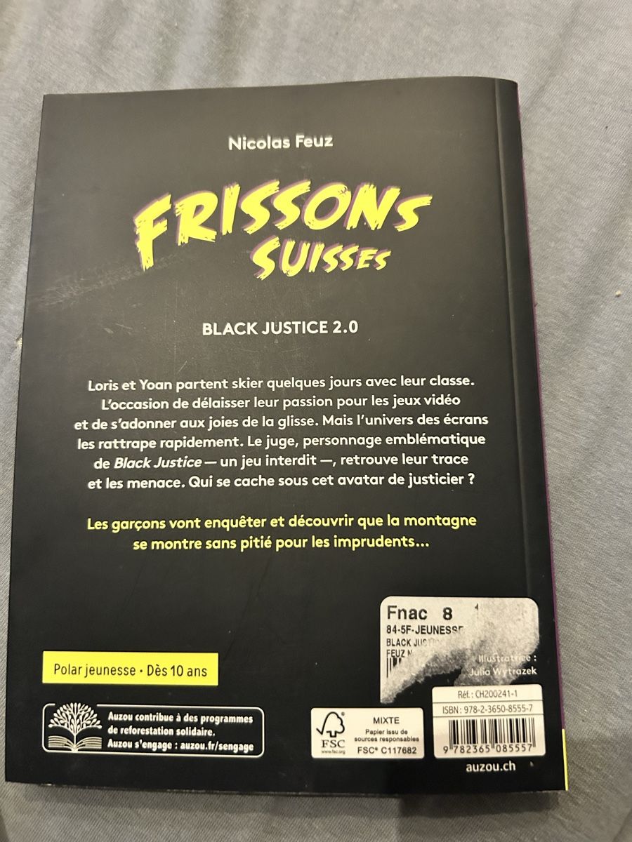 Libri: Frissons suisses – Nuovo (secondo la descrizione) da Gimel venduto da bic_8yrs 2